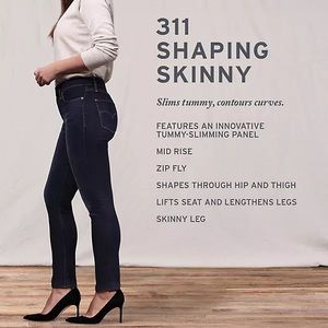 Levi’s 311 Shaping Skinny Jean